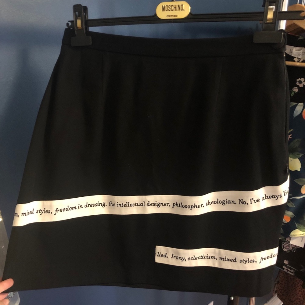 Authentic Moschino Mini Skirt